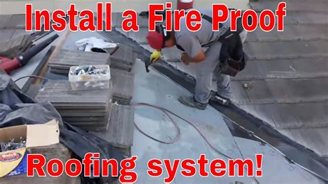 metal roofs house fires|metal roof for fire.